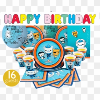 Octonauts Ultimate Party Kit 16 Guests - Cartoon, HD Png Download