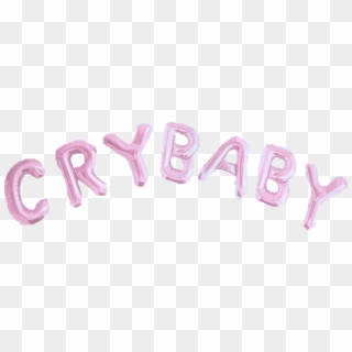 #наклейка #crybaby #розовый #шарики #воздух #🍬🍬 - Cry Baby, HD Png Download