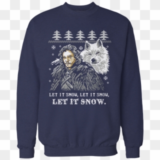 Let It Snow - Yorkie Christmas Sweater, HD Png Download
