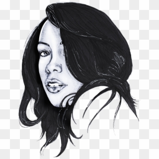 Bleed Area May Not Be Visible - Aaliyah, HD Png Download