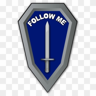 Follow Me Infantry Logo - Us Army Infantry Follow Me, HD Png Download