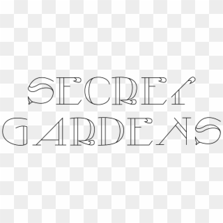 The Secret Gardens Concept Is Woven Through Everything, - Calligraphy, HD Png Download