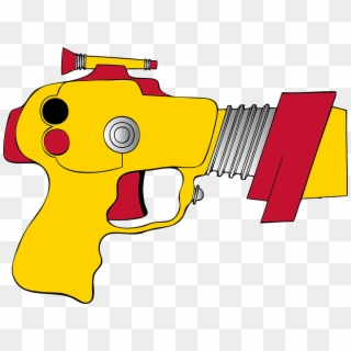 Toy Gun Ray Science Fiction - Clip Art Toy Gun, HD Png Download