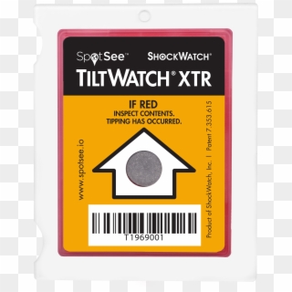 Tiltwatch Xtr[wbcr Snippet Id= 4279 ]the Tiltwatch - Shockwatch Tiltwatch, HD Png Download