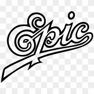 Epic Logo Png Transparent - Epic Records Logo Png, Png Download