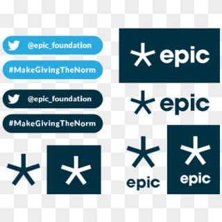 Hashtags And Logos For Powerpoint Presentations - Majorelle Blue, HD Png Download