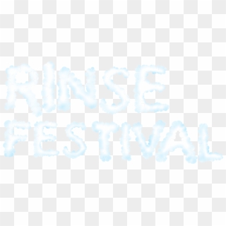 Rinse Festival - Calligraphy, HD Png Download