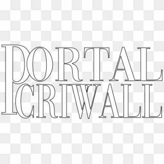 Portal Criwall - Line Art, HD Png Download
