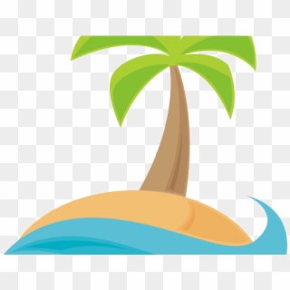 Leaves Clipart Coconut Tree, HD Png Download