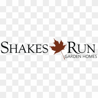Shakes Run Logo Red Leaf White Background Garden Homes - Oddyssey Half Marathon, HD Png Download