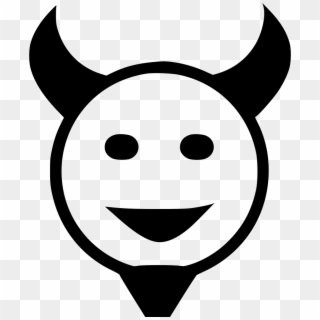 Hell Boy Smile Angry Smiley Comments - Angry Smiley With Smile, HD Png Download