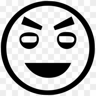 Angry Smiley Ha Happy Lucky Comments - Circle, HD Png Download