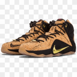 Nike Lebron 12 Ext Cork , Png Download - Sneakers, Transparent Png