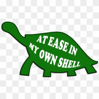 At Ease In My Own Shell - Animal Figure, HD Png Download