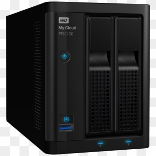 The Wd My Cloud Pro Pr2100 Power Plex Nas Unboxing - My Cloud Pr2100, HD Png Download