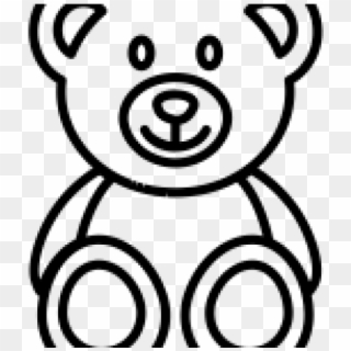 Drawn Teddy Bear Icon - Teddy Bear, HD Png Download