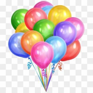 Balloons Dream Colorful Free Clipart Hq Clipart - Babacım Doğum Günün Kutlu Olsun, HD Png Download