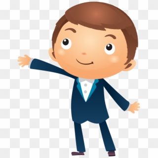 Businessman Clipart Excited - Person Thinking Cartoon Png, Transparent Png  - 600x760(#6426331) - PngFind