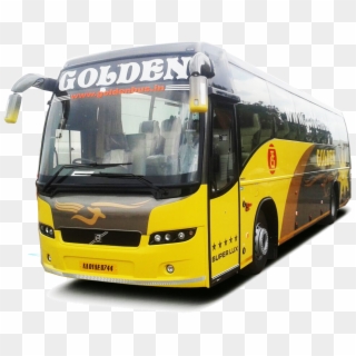 Date Of Return - Golden Travels Kannur Bus, HD Png Download