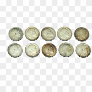 Lot Of Indian Silver Coins - Coin, HD Png Download