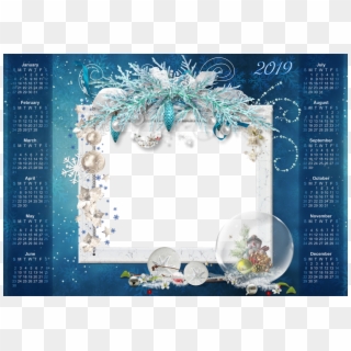 2019 - 2018 Calendar - Vector 2019 Calendar Png, Transparent Png