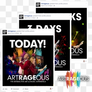 Artrageous Social Media - Graphic Design, HD Png Download