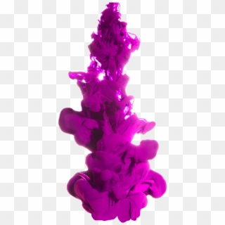Ink Cloud Colorful - Purple Transparent Smoke Png, Png Download