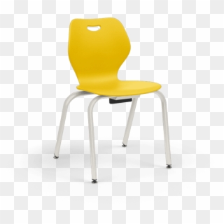Ki Intellect Wave Series Classroom 4 Leg Stackable - Chair, HD Png Download