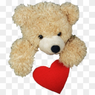 #bear, #heart, #valentine - Teddy Bear, HD Png Download