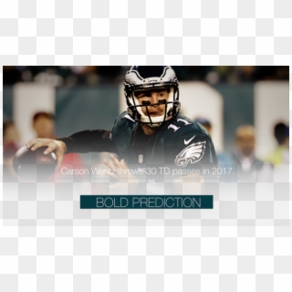 Carson Wentz Throws 30 Td Passes In - Philadelphia Eagles, HD Png Download