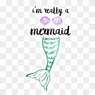 #art #tumblr #mermaid #sticker #edit #madewithpicsart - Illustration, HD Png Download