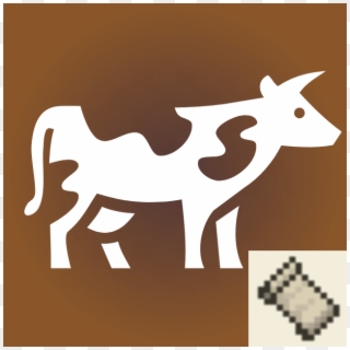 Leather Cows - Cow Icon White, HD Png Download