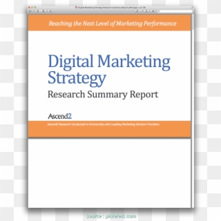 Digital Marketing Plan Executive Summary New Digital - Herkimer County Community College, HD Png Download