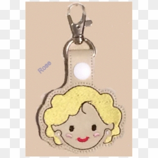Golden Girls Inspired Embroidered Key Fob - Keychain, HD Png Download