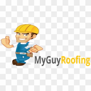 Collection Of Free Guttered Clipart Roofing Contractor - Cartoon, HD Png Download