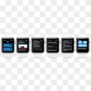 Then You Can Open The App On Your Apple Watch - Analog Watch, HD Png Download