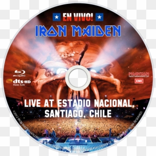 En Vivo Bluray Disc Image - Iron Maiden En Vivo Blu Ray, HD Png Download
