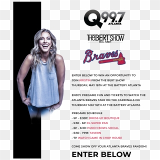 Go On A Pre-game Atlanta Braves Bar Crawl With Kristin - Atlanta Braves, HD Png Download