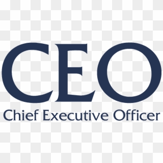 Ceo Png - Chief Executive Officer Logo, Transparent Png