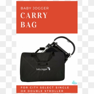Baby Jogger City Select Carry Bag - Shoulder Bag, HD Png Download
