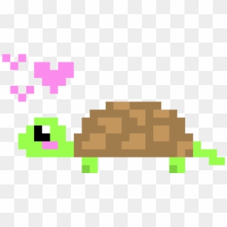 Cute Turtle Love - Cute Pixel Turtle Transparent, HD Png Download