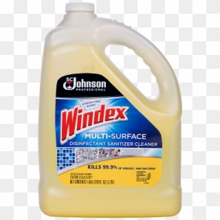 Windex® Multi-surface Disinfectant Sanitizer Cleaner - Bottle, HD Png Download