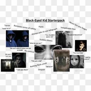 Black-eyed Kid Starterpack, HD Png Download