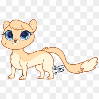 So I Just Finished Watching All Of Littlest Pet Shop - Ferret Drawing Lps, HD Png Download