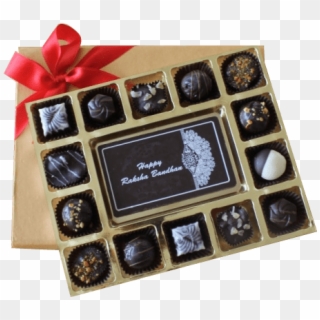Jus' Trufs Happy Raksha Bandhan With Luxury Truffles - Chocolate, HD Png Download
