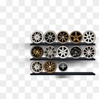 Add Your Own Custom Wheels Quick And Easy - Cars Alloy Wheels Png, Transparent Png