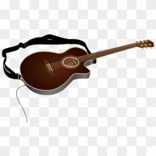 Guitar Art Musical Instruments Instruments - Acoustic Guitar, HD Png Download