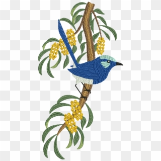 Machine Embroidery Designs - Mountain Bluebird, HD Png Download