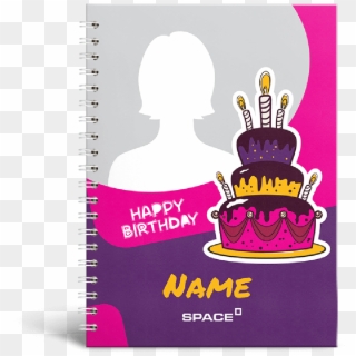 Happy Birthday Notebook2 - Birthday Notebook, HD Png Download