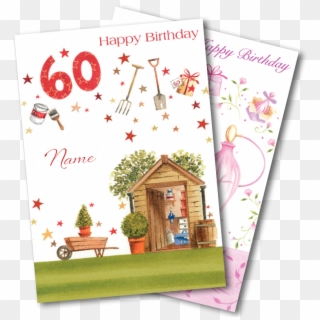 60th Birthday Cards - Christmas Card, HD Png Download